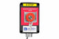 20A Non-Metallic Explosion Proof Emergency Stop Key Lock Switch w/ Lockout Device - Class I, II, III - Mushroom Head, Label/NEMA