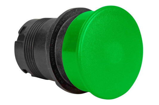 Hazardous Location Mushroom Push Button - C1D2/C2D1 - Momentary - Green - ATEX/IECEx - IP66/N4X
