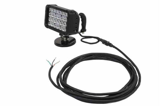 72 Watt Handheld LED Light w/ Magnetic Base - Visible/IR Light - 24 LEDs - 72 Watts - 9-42VDC - MRAP