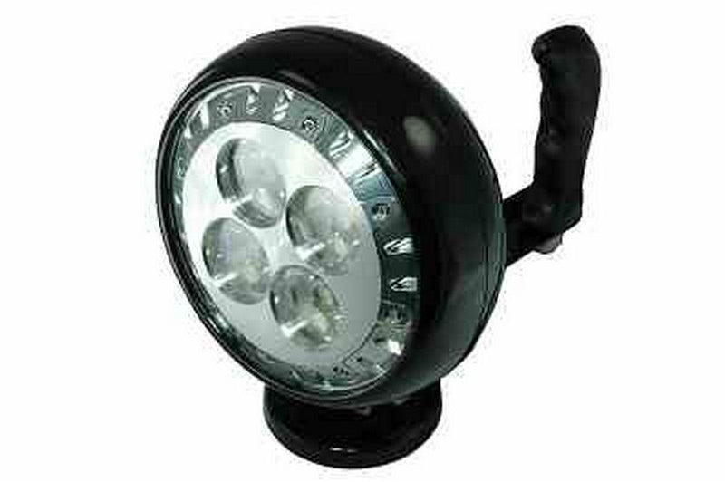 12W Hand Magnetic Infrared LED Spotlight - Adjustable Tilting Base - 4 IR LEDs - 9-32VDC