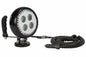 Hand Magnetic LED Spotlight - Adjustable Tilting Base - 4 LEDs - 40 Watts - 3600 Lumen - 9-32VDC