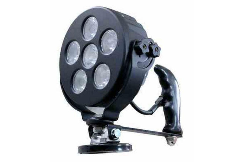 60 Watt Handheld LED Light w/ Magnetic Base - 6 X 10 WATT LEDs - 9-48V - 5400 Lumens