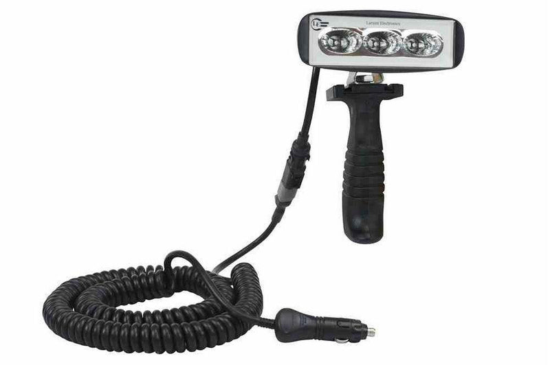 365NM Ultraviolet LED Handheld Spotlight - Quick Disconnect Cord - 9-42V DC