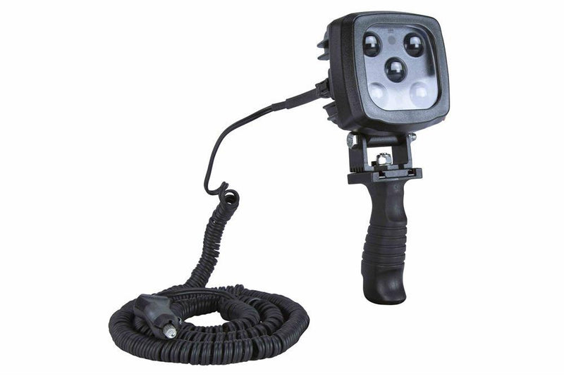 25W White LED Handheld Hunting Spotlight - 2250 Lumens - Durable Construction - IP67