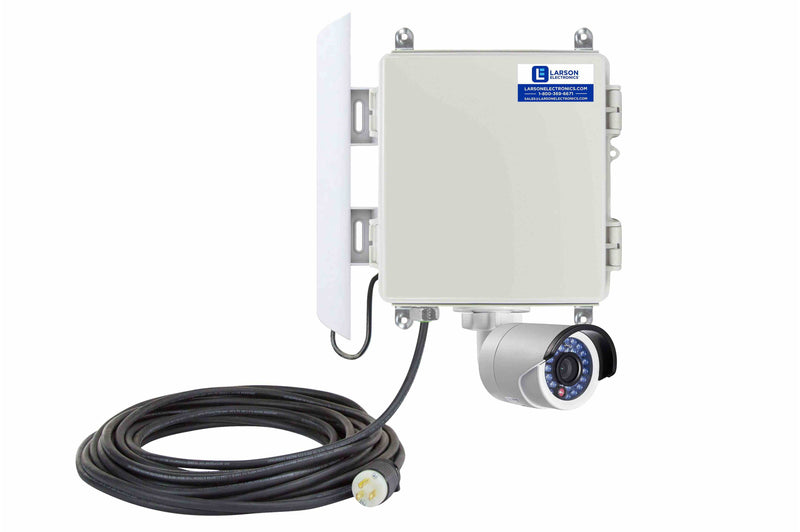 Larson Wireless Network IP Camera - 4.0MP Resolution - 20FPS - Low Light IR Array - Wireless Transmission