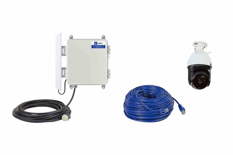 Wireless Network IP Camera - PTZ, Day/Night - 4MP, 25x Optical Zoom - Wireless Transmission/300' CAT5e Cable