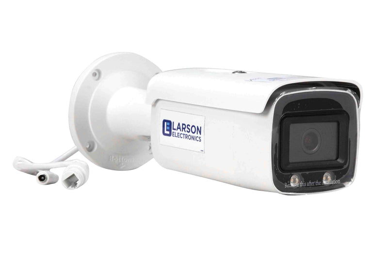 Larson 4MP IP Security Camera - 12V DC/PoE Powered - 165' 850nm IR - IP67 - Smart View