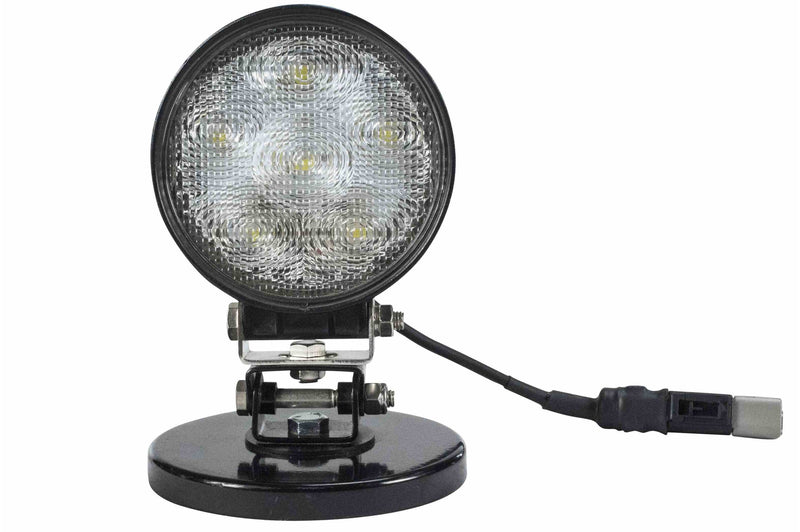 Larson 27W LED Light with Magnetic Base - 2160 Lumens - IP67 Rated - Aluminum Body - 30,000 Hour Life