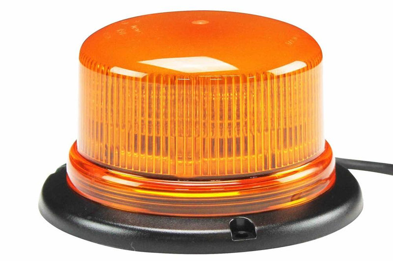 Class 1 LED Beacon with 11 Strobing Light Patterns - Permanent Surface Mount - 1620 Lumens