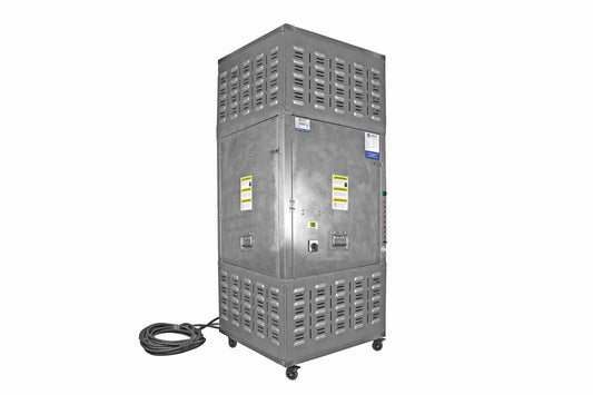Larson Mobile UV Air Sanitation Purifier - Compact Size - 120V - (2) 150W Far UVC Lamp - 50' 16/3 SOOW Cord - Occupied Areas
