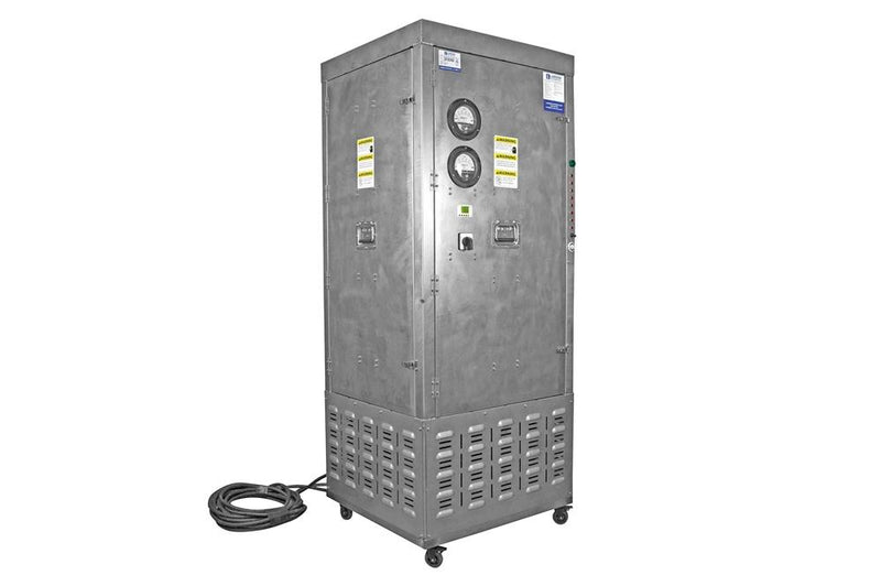 Mobile UV Air Sanitation Purifier - 120V - (8) 24" 60W UVC Lamps - 50' 16/3 SOOW Cord - Occupied Areas