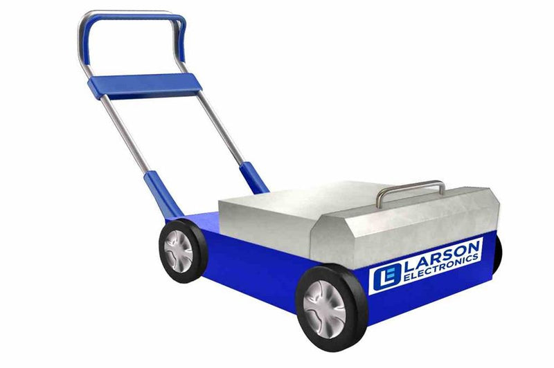 UV Sanitation Push Cart - 120V - (3) 55W Biax UVC Lamps - Removable UV Lamp - SOOW Cord