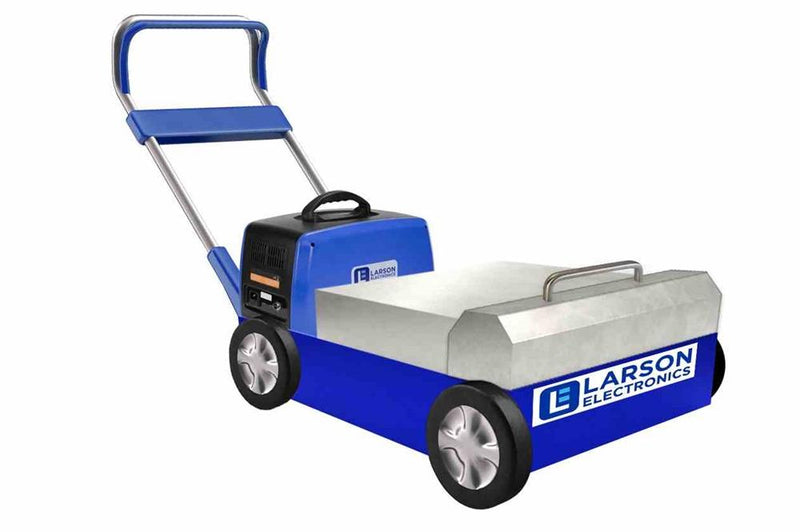 Generator Powered UV Sanitation Push Cart - (3) 55W Biax UVC Lamps - Removable UV Lamp - 1250W Gas Generator