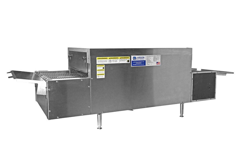 UV Disinfection Conveyor Oven for Plants and Herbs - 240V, 60Hz - (8) 18" UVC Lamps, UV Shield, Fine Belt - Single Speed/25' Cord