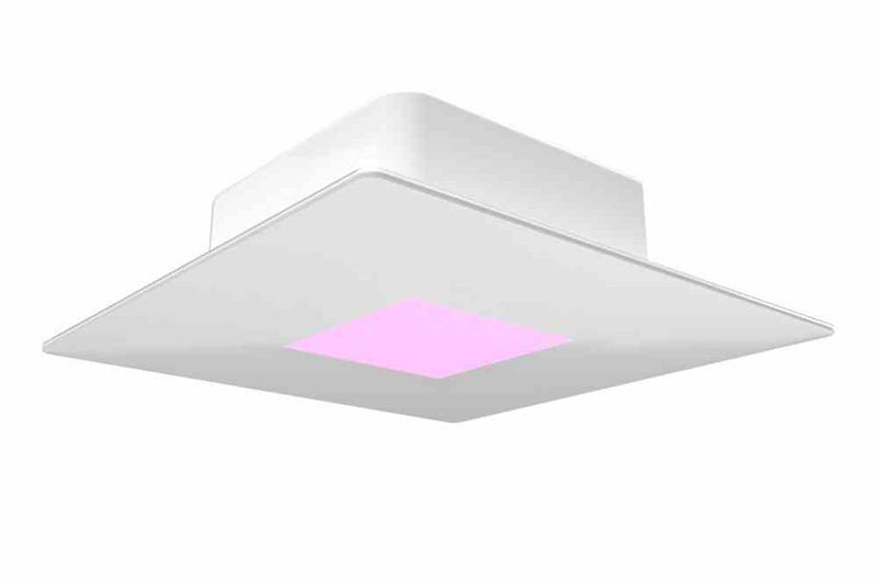 Far-UV Recessed 6" Square Light - (1) 10W Microplasma Board, 222 nm UVC Sanitation - Recessed Mount