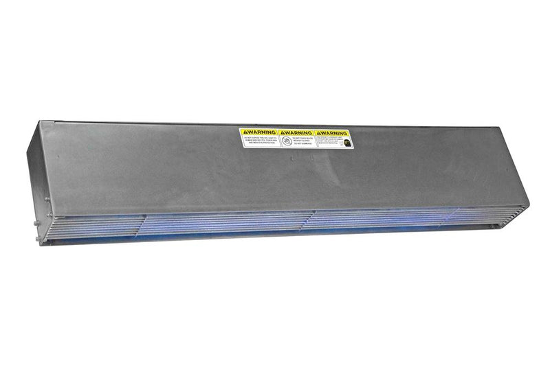 Door Barrier Germicidal UV-C Fixture - (1) 30W UV-C Fluorescent Lamp - 36" Wide - Hospital Grade Stainless Steel