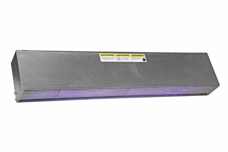 Door Barrier Germicidal Far UV-C Fixture - (2) 40W 222 nm UV-C Excimer Lamp - 36" Wide - Hospital Grade Stainless Steel - MS