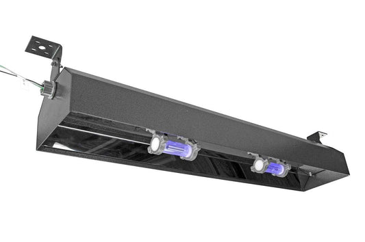 80W Far-UV Excimer Disinfection Fixture - (2) 222nm Lamp - 2-Foot Fixture - Pivoting Back Mount - Motion Sensor
