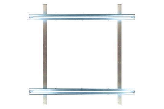 Larson High Output UV AC Coil Disinfection for HVAC - (2) UVC Lamps - (1) Ballast - (2) Mounting Kits - 58" x 40" Coils