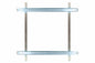 Larson High Output UV AC Coil Disinfection for HVAC - (2) UVC Lamps - (1) Ballast - (2) Mounting Kits - 58" x 40" Coils