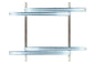 High Output UV AC Coil Disinfection for HVAC - (4) UVC Lamps - (2) Ballasts - (4) Mounting Kits - 78" x 60" Coils