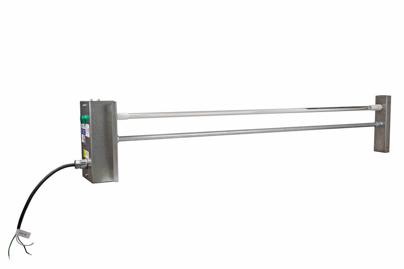 Larson 51" UV Air Duct Disinfection Fixture - UV-C - Destroys Airborne Bacteria & Viruses - 120V - 14.3W Total UV Output - Air Duct Mount