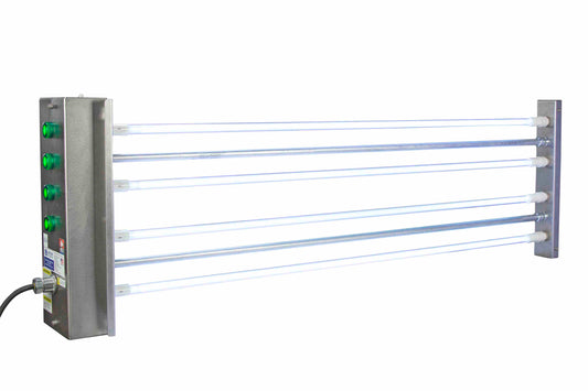 Larson 36" UV Air Duct Disinfection 4-Lamp Fixture - UV-C - Destroys Airborne Bacteria & Viruses - 120V - 52.42W Total UV Output