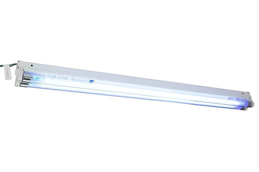 40W Germicidal UV-C Fixture - 120V AC - (2) T8 Lamps - Kills 99% of Viruses