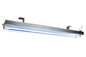 72W Industrial UVC Fluorescent Fixture - (2) 4' UV Lamps - Zinc Coated Hubs/Surface Mount