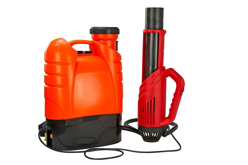 Portable Battery-powered Electrostatic Cannon - 19.68' Spray Distance - 4.22G Tank Capacity - No-Contact Disinfection