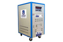 10 KVA Solid-state Frequency Converter - 240V 1PH, 50Hz Input to 240V 1PH, 60Hz Output - Mobile w/ Wheels