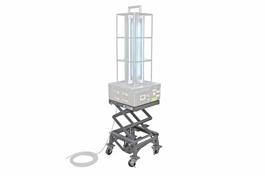 Replacement Stand for IND-SM.T Series UV Disinfection Lights - 300 lb Capacity - 13.75" - 34" Adjustable Height Range