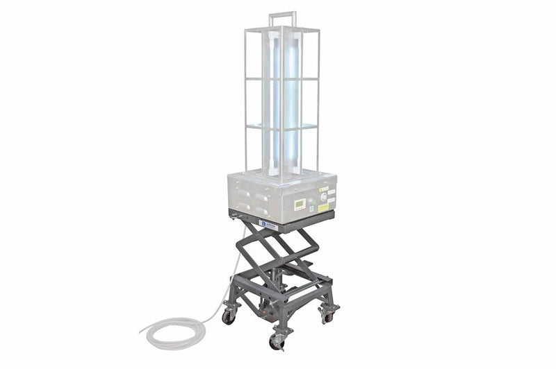 Replacement Stand for IND-SM.T Series UV Disinfection Lights - 300 lb Capacity - 13.75" - 34" Adjustable Height Range