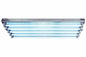 180W Industrial UVC Fluorescent Fixture - 304 SS - (5) 4' UV T8 Lamps - Surface Mount