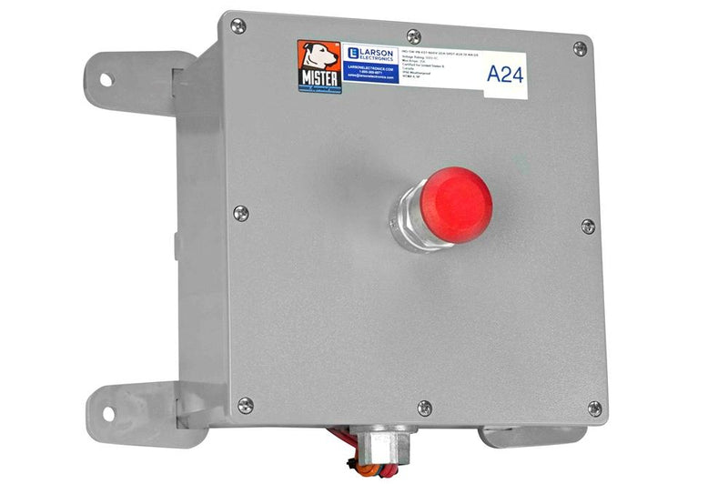 Emergency Stop Switch - 600V Rated, 20A - Single Pole Double Throw - Low Voltage Aux Contacts