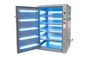 UV Disinfection Cabinet - Kills 99% of Viruses - 120V - (20) UV Lamps, Timer - (5) Mesh Wire Shelves, Double Door - 25' Cord