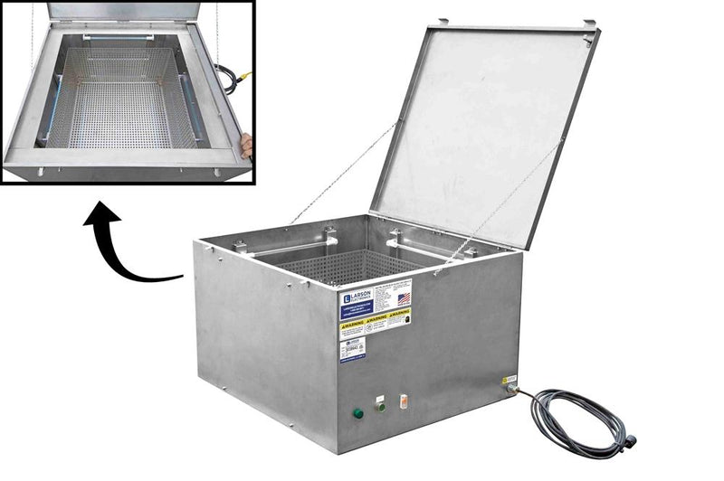 UV Box for Packages - Kills 99% of Viruses - 120V - (15) UVC Fluorescent Lamps - UV Oven - Holds 24"L x 24"W x 16"H Packages