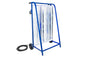 Industrial UV Sanitation Cart - Kills 99% of Viruses - 2000 sq. ft. Area - 50' SOOW Cord - Wireless Remote