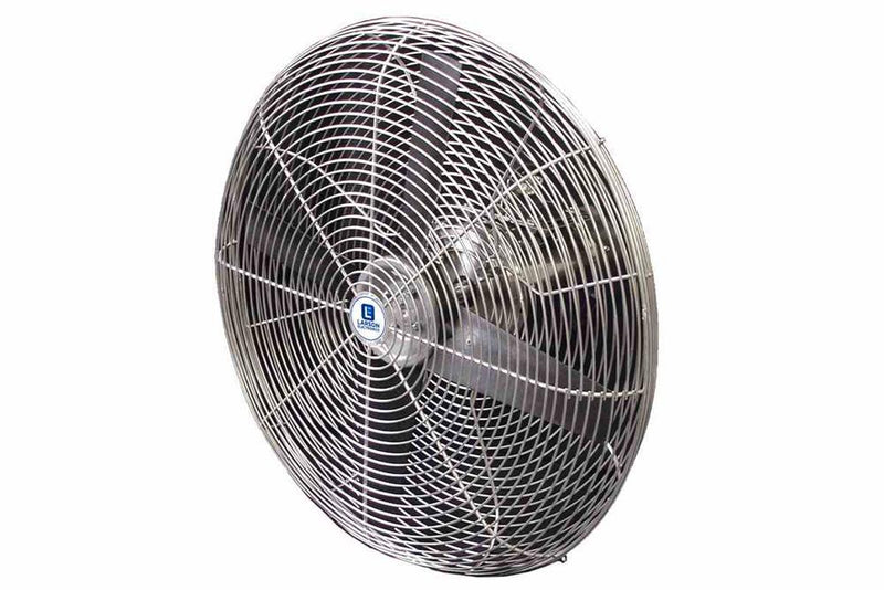 20" Washdown Fan - 120V 60 Hz - 5130 CFM Free Air - 1/3 HP - Poly Blade - Aluminum Motor