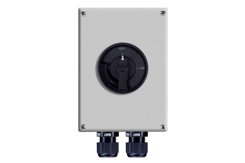 Non-Fused Disconnect Switch - Isolator Switch - Three Pole - 30A - 480V Rated - Carbon Steel