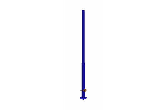 20 Foot Fold Over Light Pole - Single Stage Light Tower - Knock Over Light Mast - PuriLite