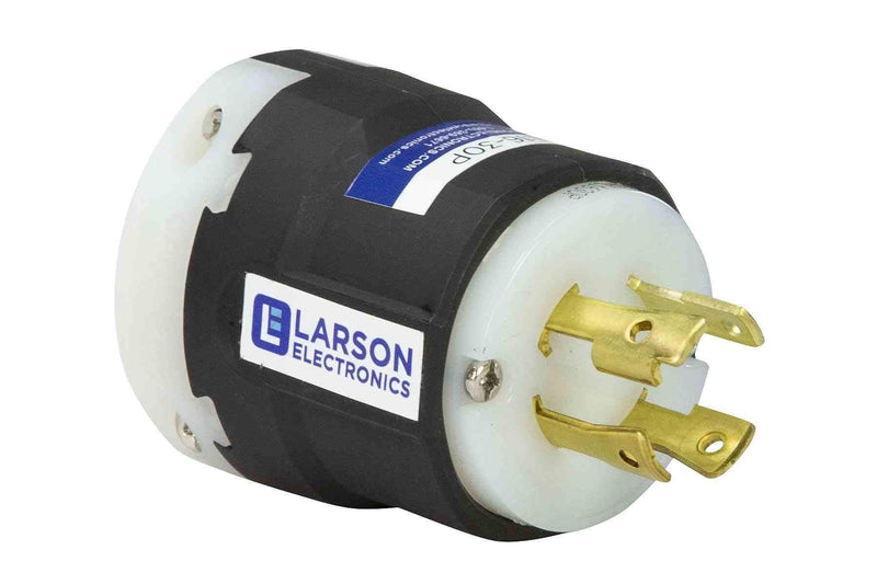 Larson Twist Lock Plug Rated for 30 Amps - 3 Pole, 4 Wire - 480V