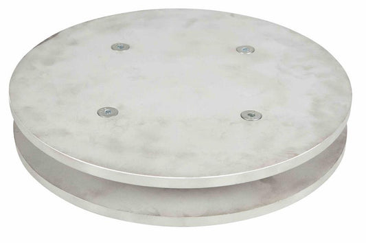 Industrial Lazy Susan - 42"OD - 2000 lbs Capacity - CNC-Machined Galvanized Steel