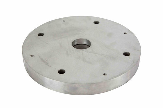 Industrial Lazy Susan - 9" OD - 1000 lbs Capacity - CNC-machined Aluminum - Stainless Steel Hardware