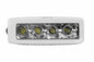 Larson 20 Watt LED Boat Spreader Light - 4 LEDS - White Aluminum Housing - 40' Flood Beam Diameter - IP67