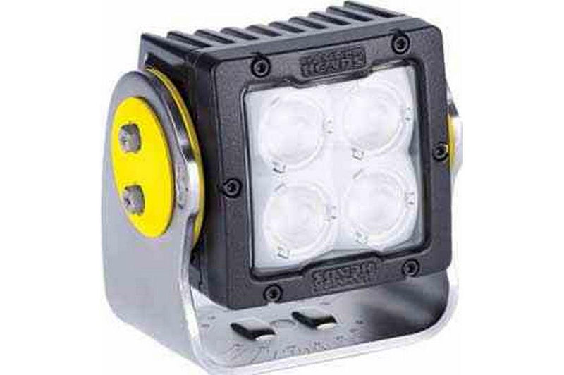 40 Watt High Intensity LED Light - 4 LEDs - 3,680 Lumens - Degreed Aiming - Voltage Dimming