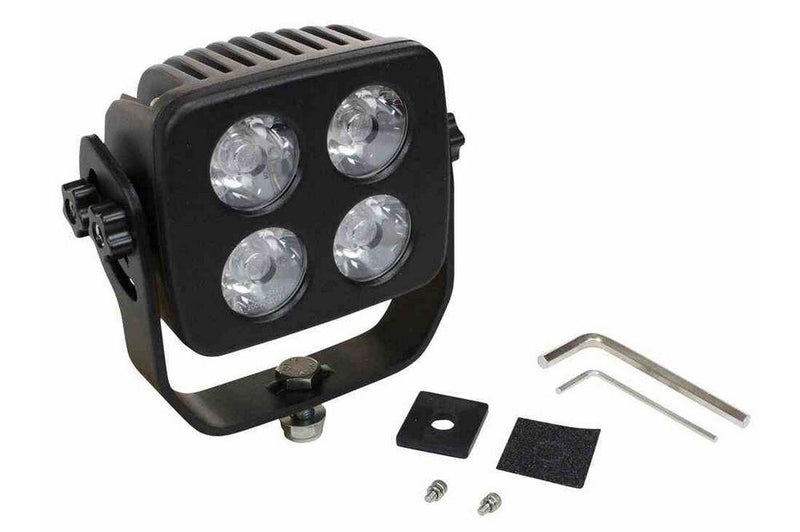 Combination Infrared and Visible LED Light with Dual Power Input