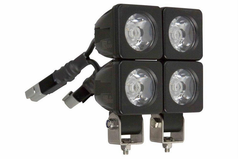 12 Watt Infrared LED Light Emitter Bar - (4) 3 Watt LEDs - Aluminum Housing - 500'L X 50'W Spot