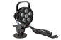60 Watt LED Light Bar - 6 X 10 WATT LEDs - Aluminum Housing - 5400 Lumens - Adjustable Locking Base
