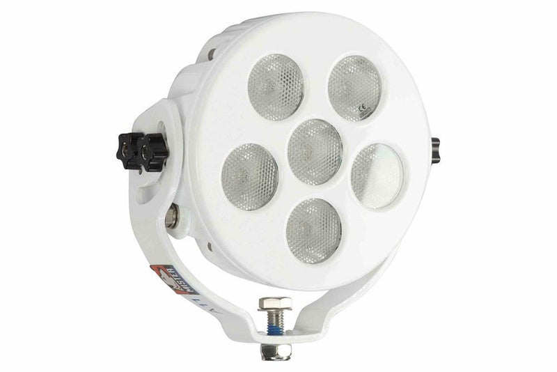 60 Watt LED Light - 6 X 10 Watt - 5400 Lumens - 6 Inch Housing - 33ft Cable